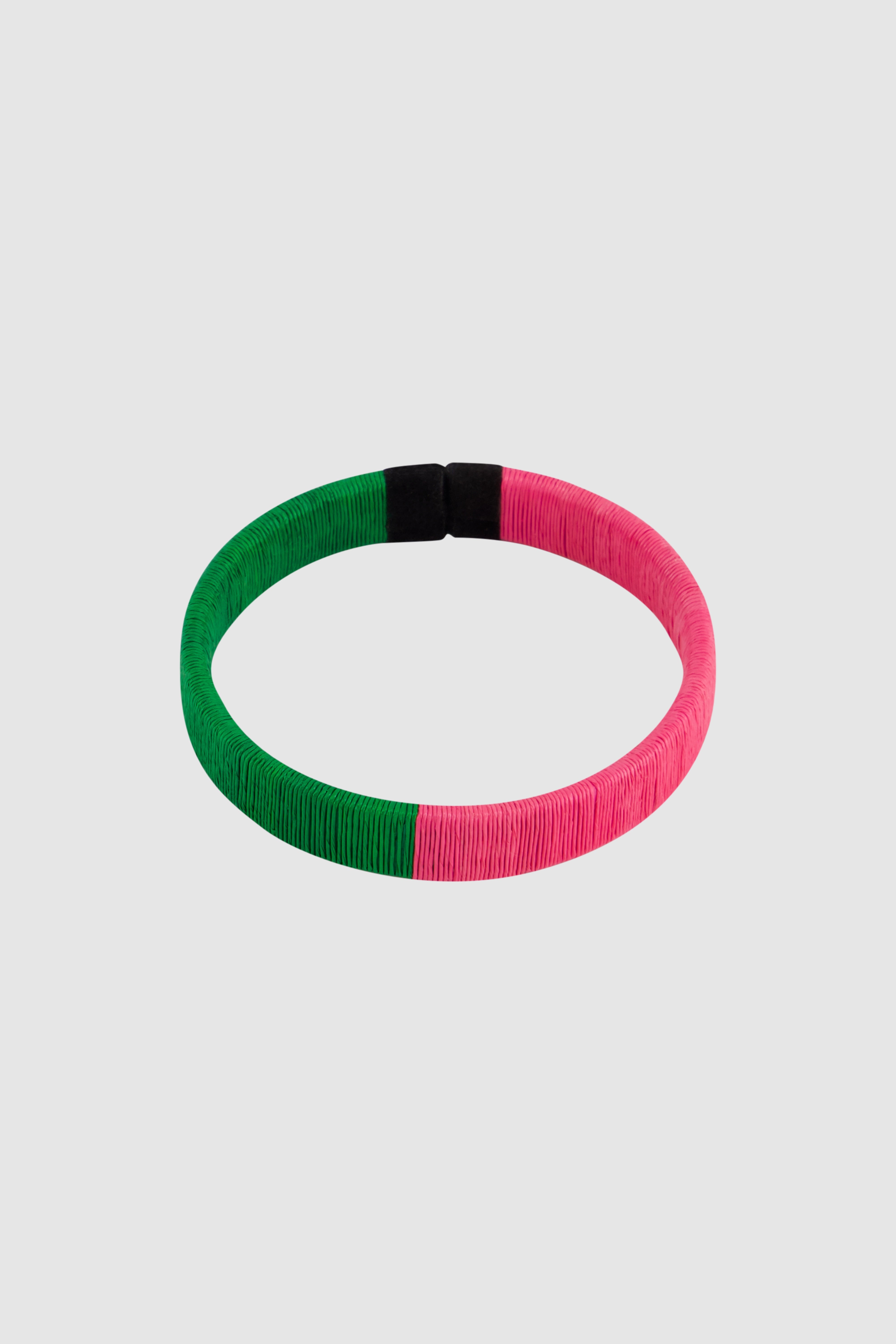Lara Bracelet Green & Pink Medium